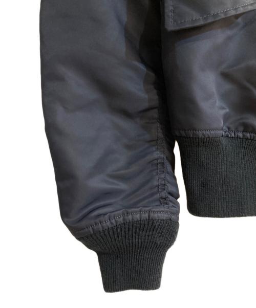 AVIREX（アヴィレックス）AVIREX (アヴィレックス) L-2B ブラックエース-フライトジャケット ネイビー サイズ:Mの古着・服飾アイテム