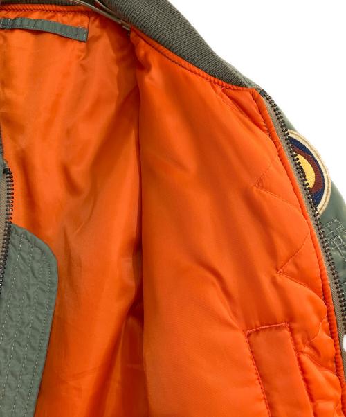 AVIREX（アヴィレックス）AVIREX (アヴィレックス) 35周年記念 MA-1フライトジャケット グリーン サイズ:Mの古着・服飾アイテム