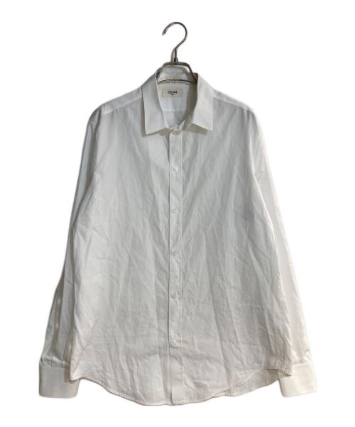 CELINE（セリーヌ）CELINE (セリーヌ) オックスフォードドレスシャツ ホワイト サイズ:40の古着・服飾アイテム