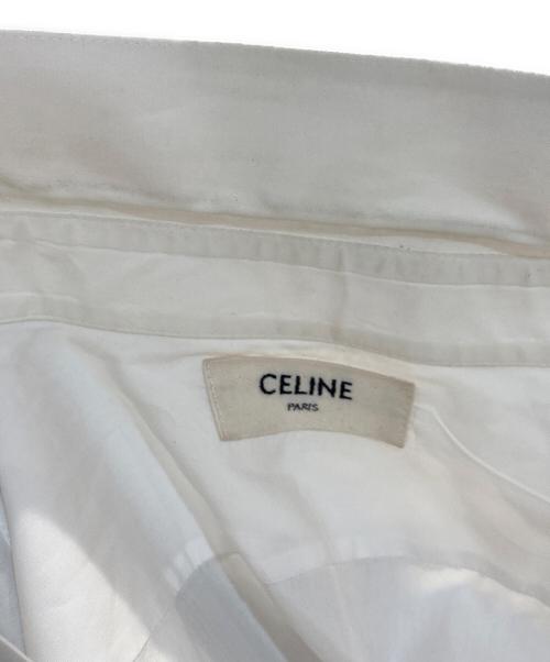 CELINE（セリーヌ）CELINE (セリーヌ) オックスフォードドレスシャツ ホワイト サイズ:40の古着・服飾アイテム