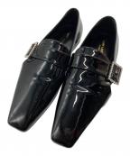 Saint Laurent Parisサンローランパリ）の古着「Tristan Leather Shoes」｜ブラック