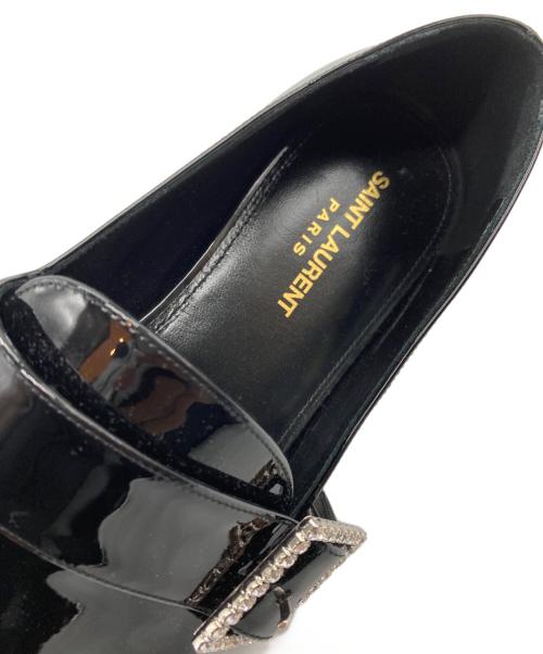Saint Laurent Paris（サンローランパリ）Saint Laurent Paris (サンローランパリ) Tristan Leather Shoes ブラック サイズ:42の古着・服飾アイテム