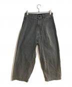 Y'sワイズ）の古着「デニムパンツ」｜グレー