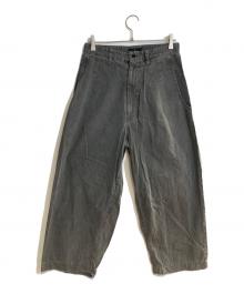Y's（ワイズ）の古着「デニムパンツ」｜グレー