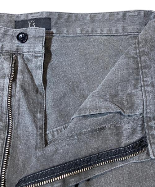 Y's（ワイズ）Y's (ワイズ) デニムパンツ グレー サイズ:1の古着・服飾アイテム