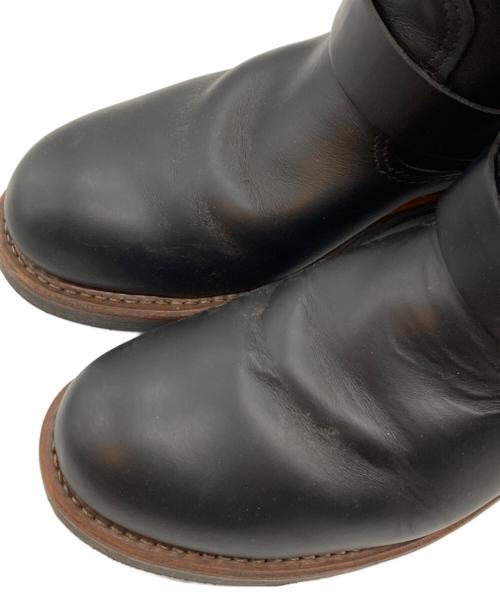 RED WING（レッドウィング）RED WING (レッドウィング) ENGINEER BOOTS ブラック サイズ:SIZE US 8 1/2の古着・服飾アイテム