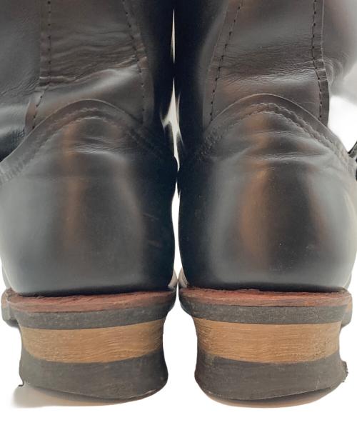 RED WING（レッドウィング）RED WING (レッドウィング) ENGINEER BOOTS ブラック サイズ:SIZE US 8 1/2の古着・服飾アイテム