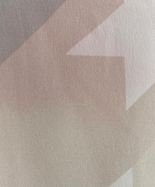 Salvatore Ferragamo（サルヴァトーレ フェラガモ）Salvatore Ferragamo (サルヴァトーレ フェラガモ) トータルパターンシルクブラウス オレンジ サイズ:42の古着・服飾アイテム