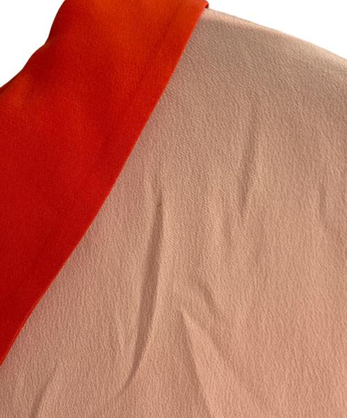 PRADA（プラダ）PRADA (プラダ) シルクチュニックブラウス ピンク サイズ:42の古着・服飾アイテム