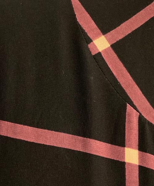 PRADA（プラダ）PRADA (プラダ) ボタンベルトシルクワンピース ブラック サイズ:40の古着・服飾アイテム