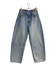 Calvin Klein（カルバンクライン）の古着「リラックスバレルジーンズ」｜ブルー