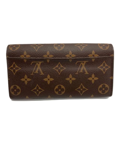 LOUIS VUITTON（ルイ ヴィトン）LOUIS VUITTON (ルイ ヴィトン) ポルトフォイユ・サラ ブラウンの古着・服飾アイテム
