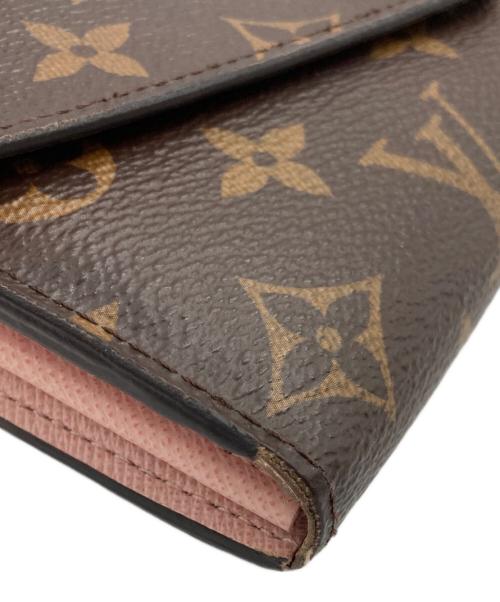 LOUIS VUITTON（ルイ ヴィトン）LOUIS VUITTON (ルイ ヴィトン) ポルトフォイユ・サラ ブラウンの古着・服飾アイテム