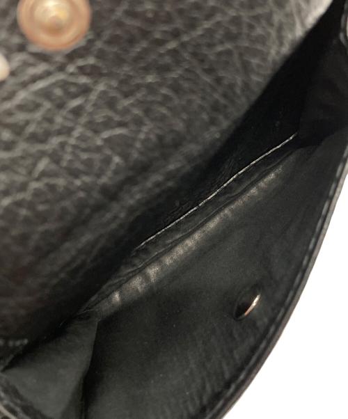 Maison Margiela（メゾンマルジェラ）Maison Margiela (メゾンマルジェラ) ラウンドファスナーウォレット ブラックの古着・服飾アイテム