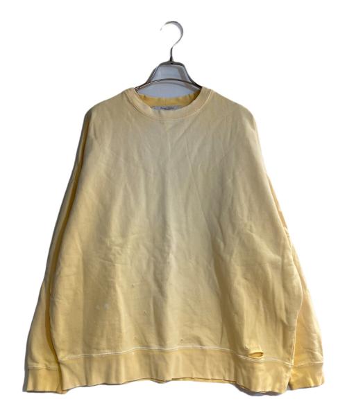 JOURNAL STANDARD TRISECT（ジャーナルスタンダード トライセクト）JOURNAL STANDARD TRISECT (ジャーナルスタンダード トライセクト) ヴィンテージスウェット イエロー サイズ:Ｌの古着・服飾アイテム