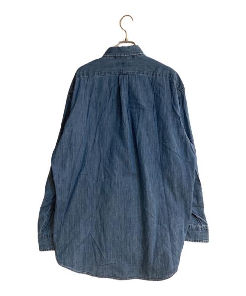 POLO RALPH LAUREN（ポロ・ラルフローレン）POLO RALPH LAUREN (ポロ・ラルフローレン) THE BIG FIT デニムシャツ ブルー サイズ:不明の古着・服飾アイテム