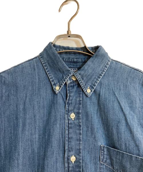 POLO RALPH LAUREN（ポロ・ラルフローレン）POLO RALPH LAUREN (ポロ・ラルフローレン) THE BIG FIT デニムシャツ ブルー サイズ:不明の古着・服飾アイテム