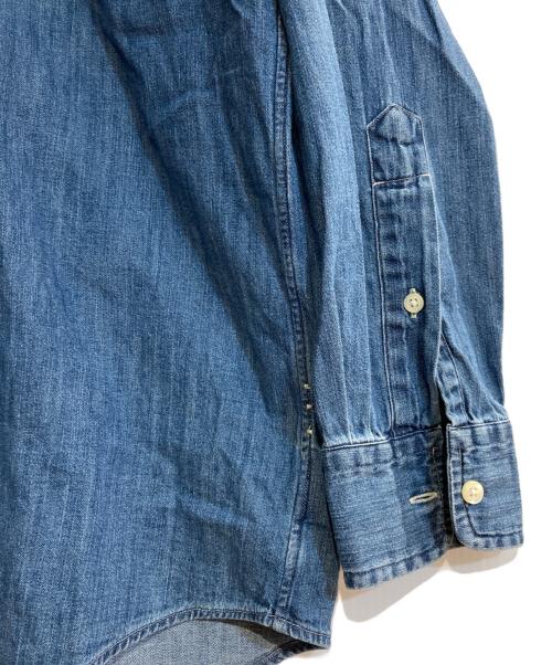 POLO RALPH LAUREN（ポロ・ラルフローレン）POLO RALPH LAUREN (ポロ・ラルフローレン) THE BIG FIT デニムシャツ ブルー サイズ:不明の古着・服飾アイテム