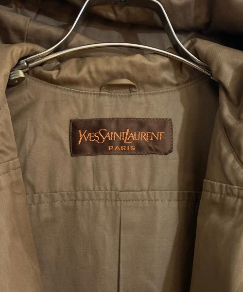 Yves Saint Laurent（イヴサンローラン）Yves Saint Laurent (イヴサンローラン) オールドファーモッズコート ブラウン サイズ:不明の古着・服飾アイテム