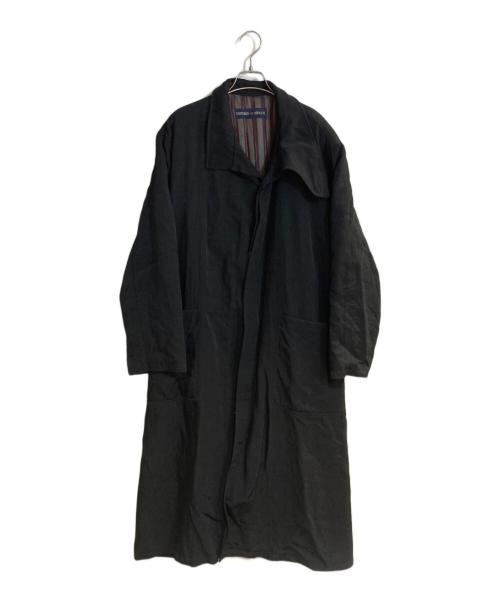 EMPORIO ARMANI（エンポリオ アルマーニ）EMPORIO ARMANI (エンポリオ アルマーニ) ロングベルテッドコート ブラック サイズ:不明の古着・服飾アイテム