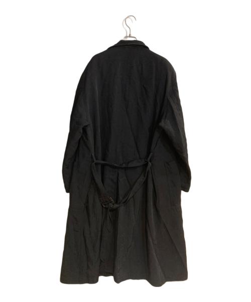 EMPORIO ARMANI（エンポリオ アルマーニ）EMPORIO ARMANI (エンポリオ アルマーニ) ロングベルテッドコート ブラック サイズ:不明の古着・服飾アイテム