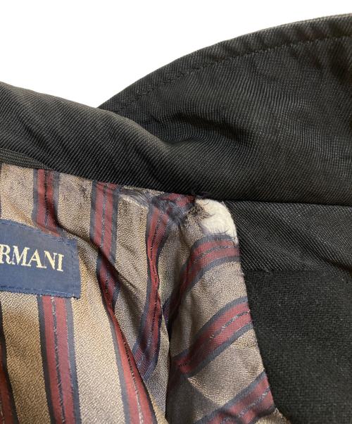 EMPORIO ARMANI（エンポリオ アルマーニ）EMPORIO ARMANI (エンポリオ アルマーニ) ロングベルテッドコート ブラック サイズ:不明の古着・服飾アイテム