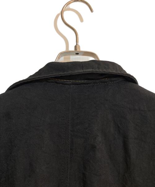 EMPORIO ARMANI（エンポリオ アルマーニ）EMPORIO ARMANI (エンポリオ アルマーニ) ロングベルテッドコート ブラック サイズ:不明の古着・服飾アイテム