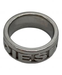 DIESEL（ディーゼル）の古着「ロゴリング」｜シルバー