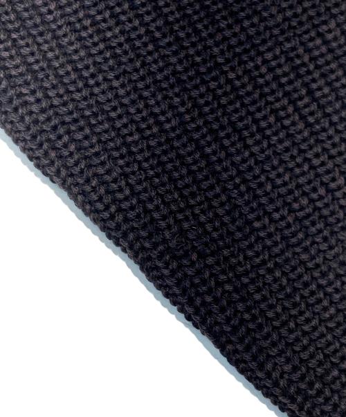 BATONER（バトナ―）BATONER (バトナ―) SIGNATURE DRIVERS KNIT/シグネチャードライバーズニット ブラウン サイズ:２の古着・服飾アイテム