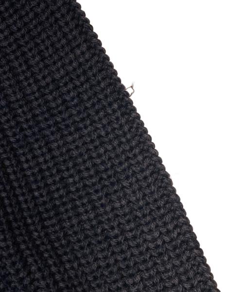 BATONER（バトナ―）BATONER (バトナ―) SIGNATURE DRIVERS KNIT/シグネチャードライバーズニット ブラウン サイズ:２の古着・服飾アイテム