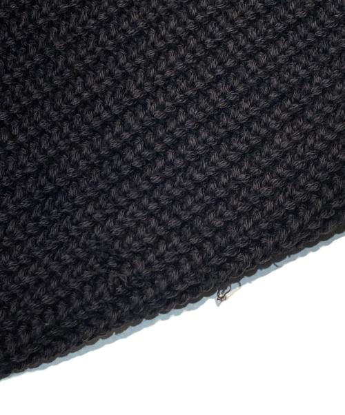 BATONER（バトナ―）BATONER (バトナ―) SIGNATURE DRIVERS KNIT/シグネチャードライバーズニット ブラウン サイズ:２の古着・服飾アイテム