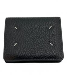 Maison Margiela（メゾンマルジェラ）の古着「4ステッチ 二つ折り ウォレット」｜ブラック