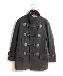BURBERRY LONDON（バーバリーロンドン）の古着「ウールカシミヤダッフルコート」｜ブラック