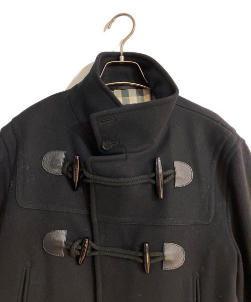 BURBERRY LONDON（バーバリーロンドン）BURBERRY LONDON (バーバリーロンドン) ウールカシミヤダッフルコート ブラック サイズ:Ｍの古着・服飾アイテム
