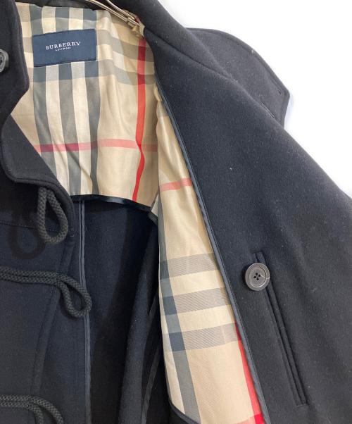 BURBERRY LONDON（バーバリーロンドン）BURBERRY LONDON (バーバリーロンドン) ウールカシミヤダッフルコート ブラック サイズ:Ｍの古着・服飾アイテム