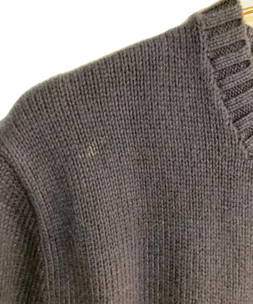 POLO RALPH LAUREN（ポロ・ラルフローレン）POLO RALPH LAUREN (ポロ・ラルフローレン) ダッフルポロベアニット ネイビー サイズ:Mの古着・服飾アイテム