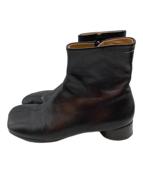 MM6 Maison Margiela（エムエムシックスメゾンマルジェラ）MM6 Maison Margiela (エムエムシックスメゾンマルジェラ) アナトミックアンクルブーツ ブラック サイズ:SIZE 36 1/2の古着・服飾アイテム