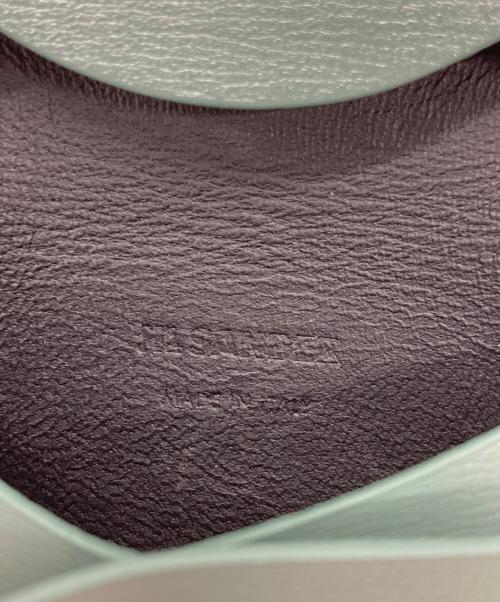 JIL SANDER（ジルサンダー）JIL SANDER (ジルサンダー) FOLDED MINI PURSE スカイブルーの古着・服飾アイテム