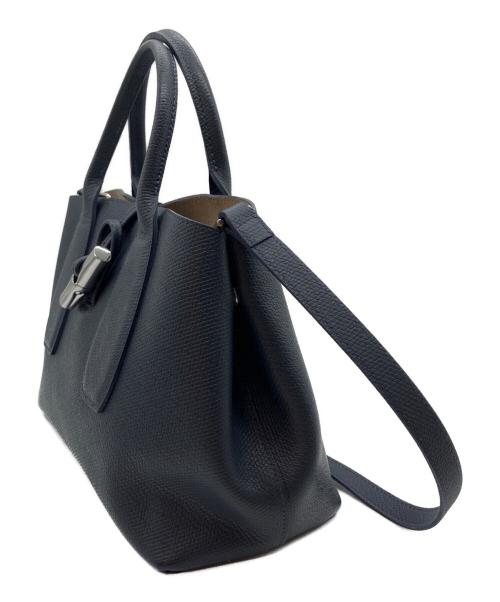 LONGCHAMP（ロンシャン）LONGCHAMP (ロンシャン) 2WAYバッグ ブルーの古着・服飾アイテム