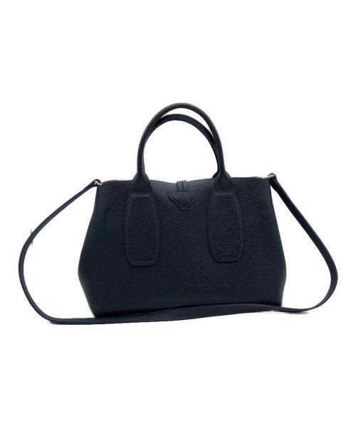 LONGCHAMP（ロンシャン）LONGCHAMP (ロンシャン) 2WAYバッグ ブルーの古着・服飾アイテム