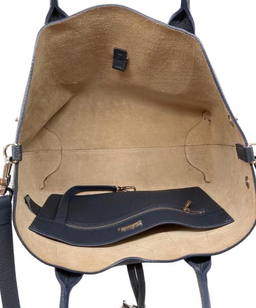 LONGCHAMP（ロンシャン）LONGCHAMP (ロンシャン) 2WAYバッグ ブルーの古着・服飾アイテム