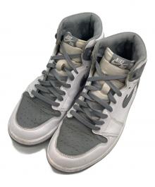 NIKE（ナイキ）の古着「Air Jordan 1 High OG "Stealth"/エアジョーダンワンハイオージーステルス」｜グレー×ホワイト