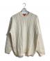 SUPREME（シュプリーム）の古着「Applique Cable Knit Sweater Ivory」｜ベージュ