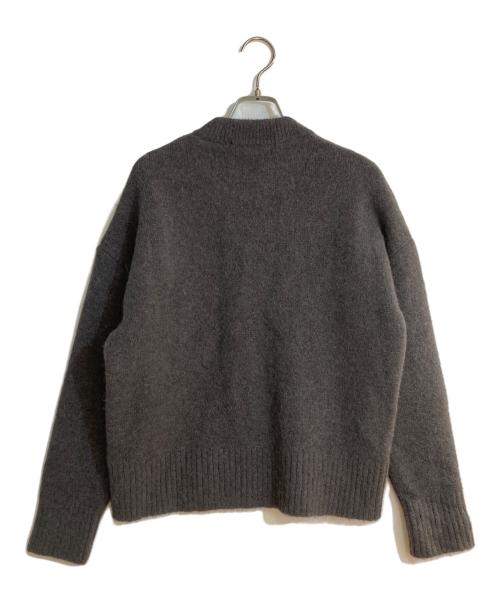 AMI PARIS（アミ パリス）AMI PARIS (アミ パリス) OFF WHITE ADC SWEATER/オフホワイト エーディーシー セーター  グレー サイズ:XXSの古着・服飾アイテム