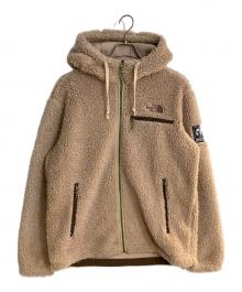 THE NORTH FACE（ザ ノース フェイス）の古着「SAVE THE EARTH FLEECE HOODIE」｜ベージュ