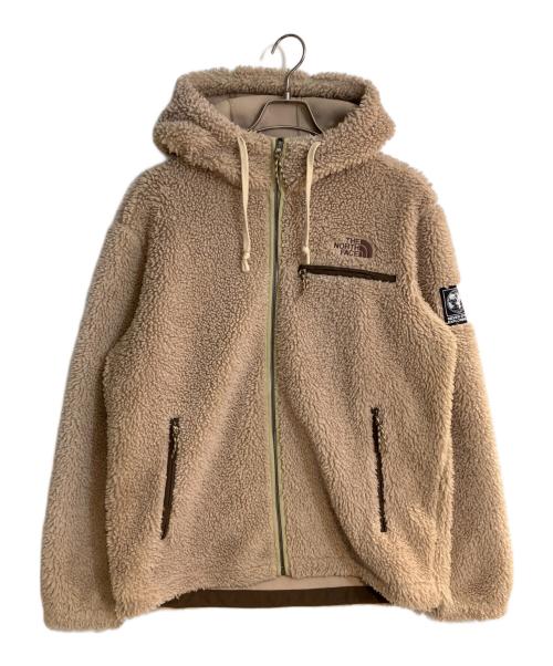THE NORTH FACE（ザ ノース フェイス）THE NORTH FACE (ザ ノース フェイス) SAVE THE EARTH FLEECE HOODIE ベージュ サイズ:XLの古着・服飾アイテム
