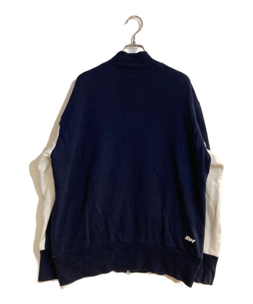 LOOPWHEELER（ループウィラー）LOOPWHEELER (ループウィラー) ジップアップスウェット ネイビー サイズ:Ｌの古着・服飾アイテム