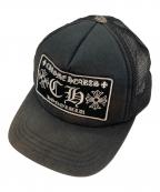 CHROME HEARTSクロムハーツ）の古着「CHトラッカーキャップ」｜ブラック