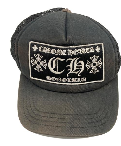 CHROME HEARTS（クロムハーツ）CHROME HEARTS (クロムハーツ) CHトラッカーキャップ ブラックの古着・服飾アイテム
