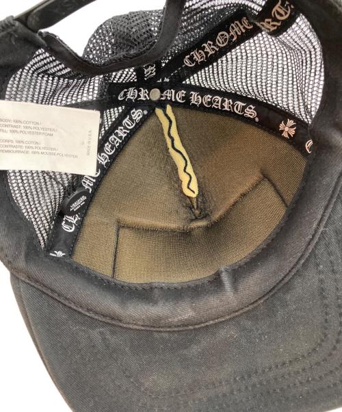CHROME HEARTS（クロムハーツ）CHROME HEARTS (クロムハーツ) CHトラッカーキャップ ブラックの古着・服飾アイテム